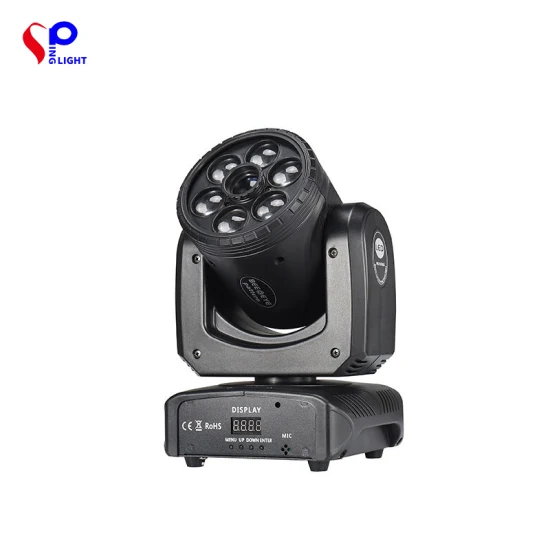 Bühnenbeleuchtung 6PCS Bee Eyes RGBW 4in1 Moving Head DJ-Licht